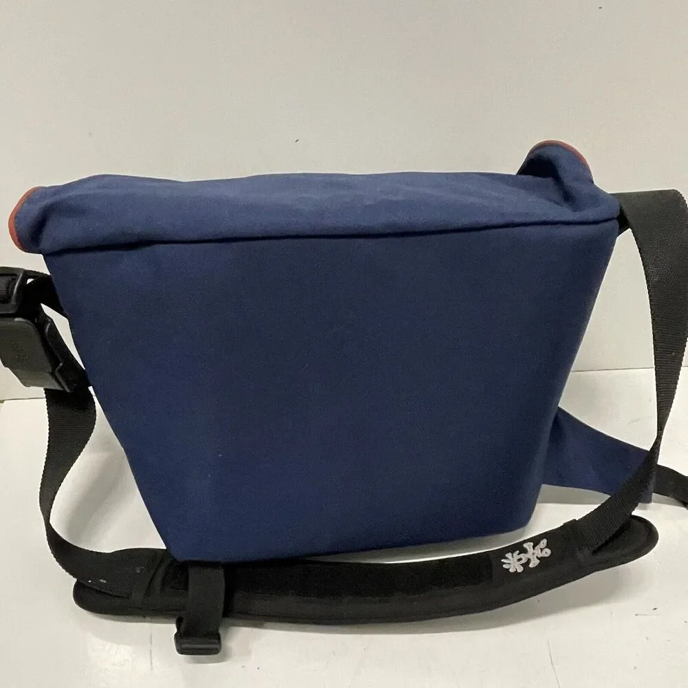 Crumpler 15” Camera Bag Blue Messenger Courier Crossbody Dividers Pads Strap